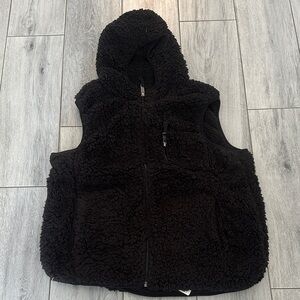 Weatherproof Black Fleece Vest